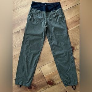 PrAna Summit Pant Green Heather Large Regular